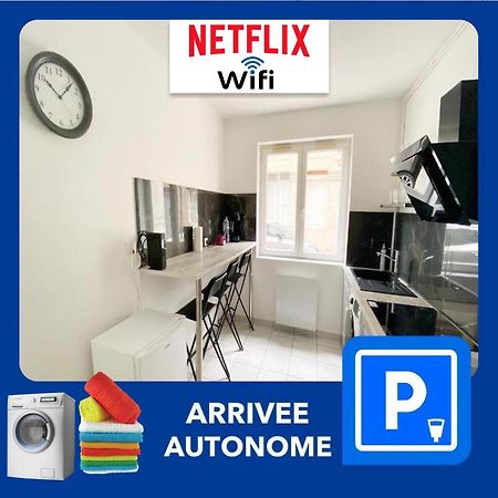 Apartament 023 Chic & Cosy F1 23M2 Hypercentre Wifi Smart Tv Netflix Saint-Etienne  Zewnętrze zdjęcie